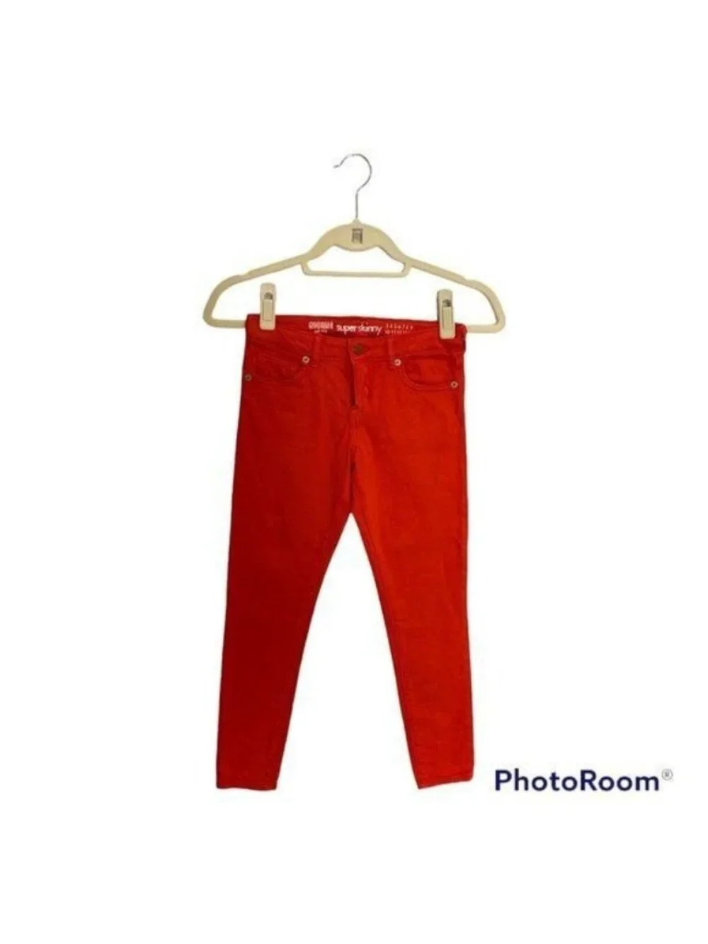 Gymboree Girls Red Super Skinny Jeans Denim Pants Size 8